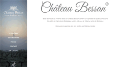 Desktop Screenshot of chateaubessan.fr